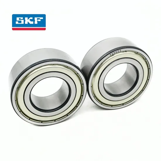 Double Row Angular Contact Ball Bearing 3303A Tn9/C3 for Compressor Transmission with Nylon Cage