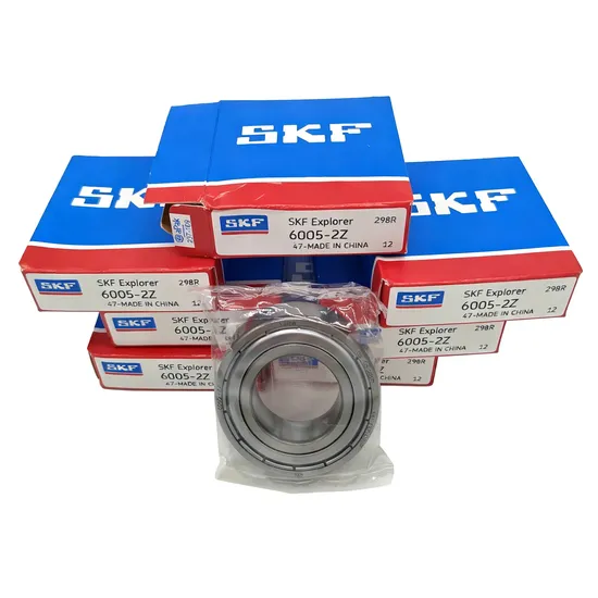 High Rotation Accuracy SKF 6005 Deep Groove Ball Bearing for Electronic Equipment with P0-P2 Precision