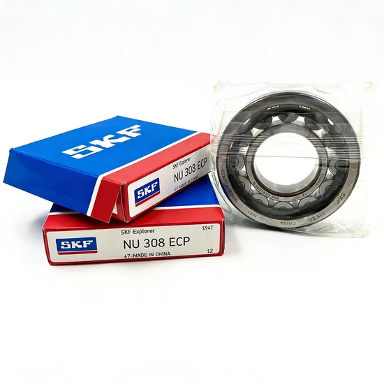 Industrial Grade Cylindrical Roller Bearing SKF NU308ECP 40x90x23mm for Gearbox Reducer - Image 2