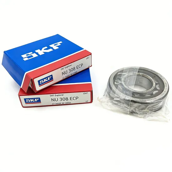 Industrial Grade Cylindrical Roller Bearing SKF NU308ECP 40x90x23mm for Gearbox Reducer - Image 3