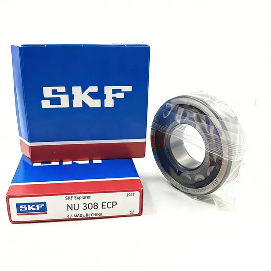 Industrial Grade Cylindrical Roller Bearing SKF NU308ECP 40x90x23mm for Gearbox Reducer - Image 4