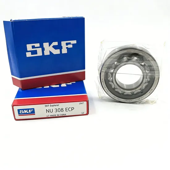 Industrial Grade Cylindrical Roller Bearing SKF NU308ECP 40x90x23mm for Gearbox Reducer - Image 5