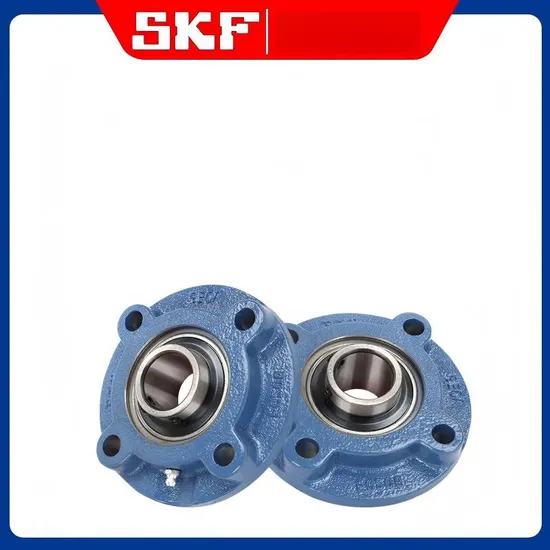 Pillow Block Bearing SKF UCFC217 Round Flange Insert Unit with Cast Iron Housing for High Speed Applications