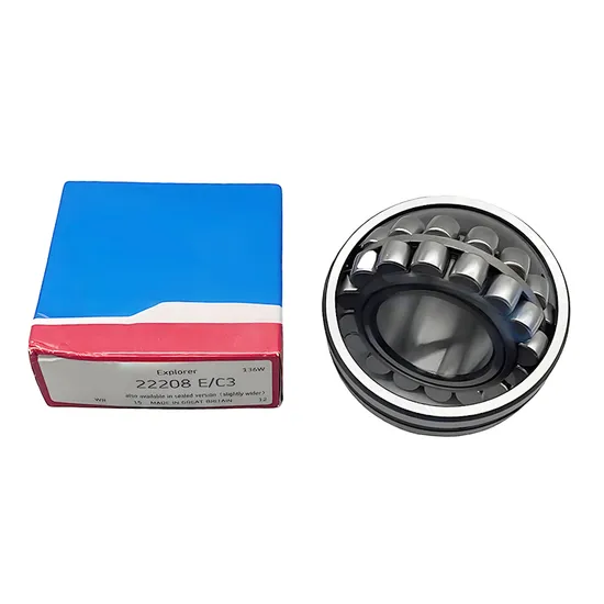 Self-Aligning Roller Bearing SKF 22208E 40x80x23mm Open Type Steel Cage for Industrial Machinery