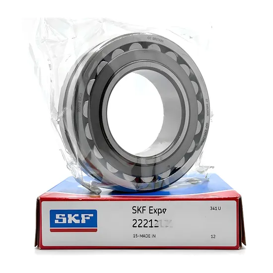 Self-Aligning Roller Bearing SKF 22212E/C3 60x110x28mm Open Type Steel Cage for Industrial Machinery