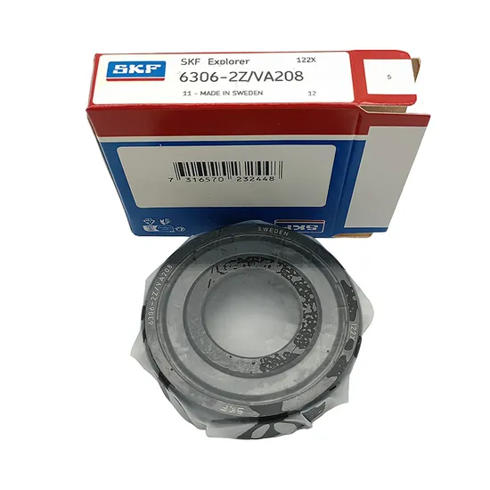 High Temperature SKF 6306-2Z/VA201 208 Deep Groove Ball Bearing 30x72x19mm