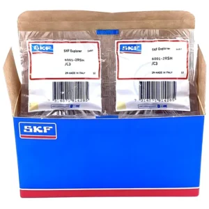 High-Speed Wear-Resistant SKF Deep Groove Ball Bearing 6001 6002 12x28x8mm for Industrial Applications