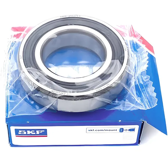 Motorcycle Deep Groove Ball Bearing SKF 6217-2RS 85x150x28mm P0-P2 Precision