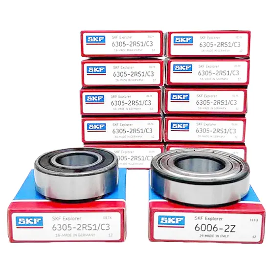 High-Speed Motor Bearings SKF 6305-2RS1/C3 6006-2Z with Stable Supply in Stock