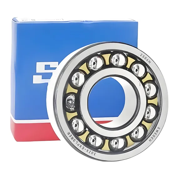 Self Aligning Ball Bearing SKF 2221M 105x190x50mm for Industrial Machinery with Steel/Brass Cage - Image 2