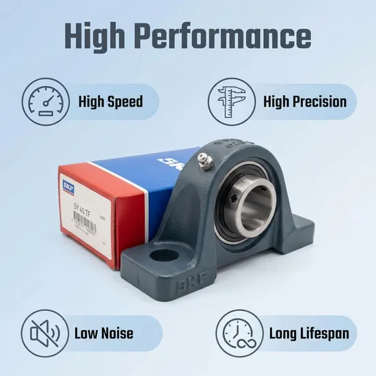 UCP311 Insert Bearing with Housing Pillow Block for High-Speed Industrial Applications - Image 5